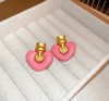 Tasarım yeni sezon gold pembe küpe Tasarım yeni sezon gold pembe küpe